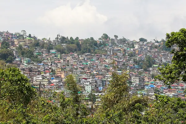 View of Kalimpong town, West Bengal