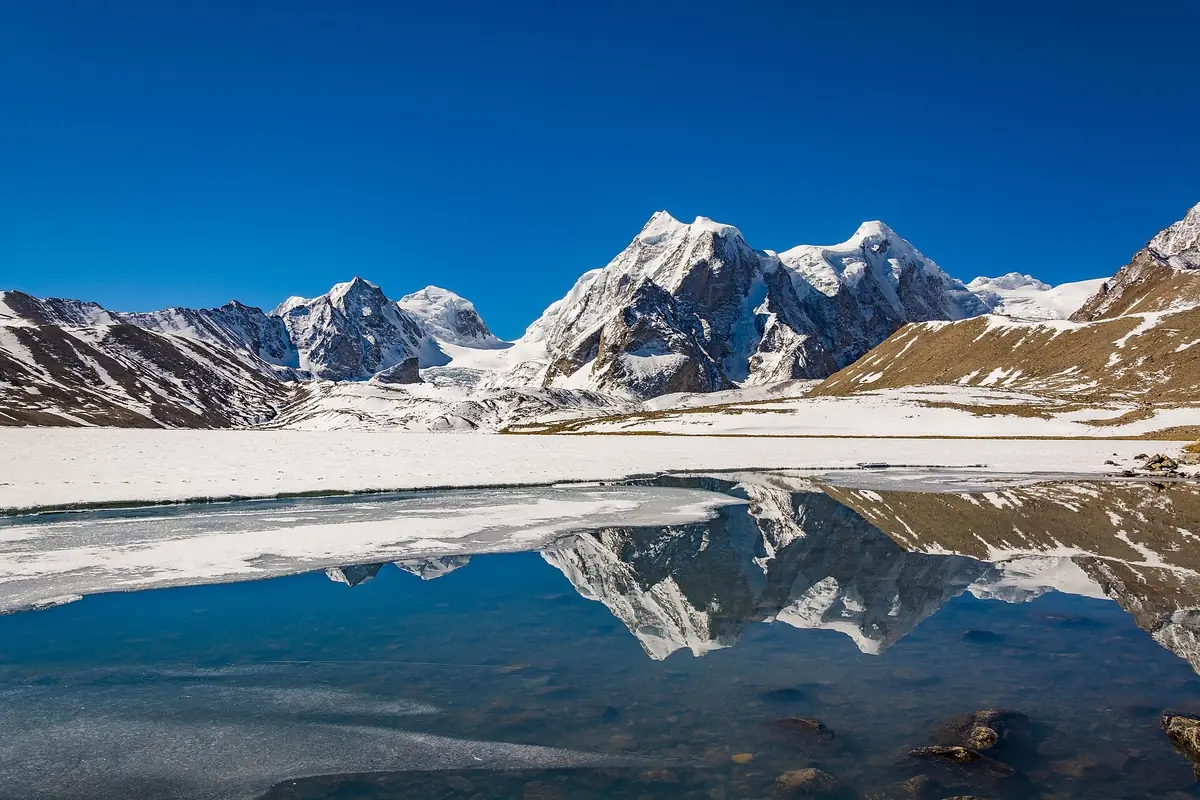 Gurudongmar Lake near Lachen, North Sikkim