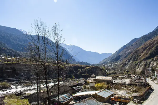 Lachung village in North Sikkim