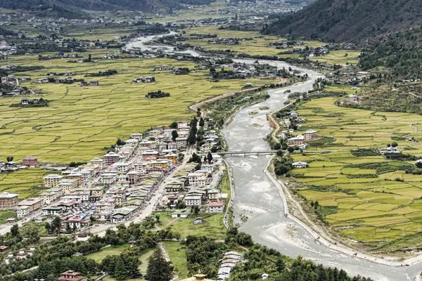 Paro valley, Bhutan
