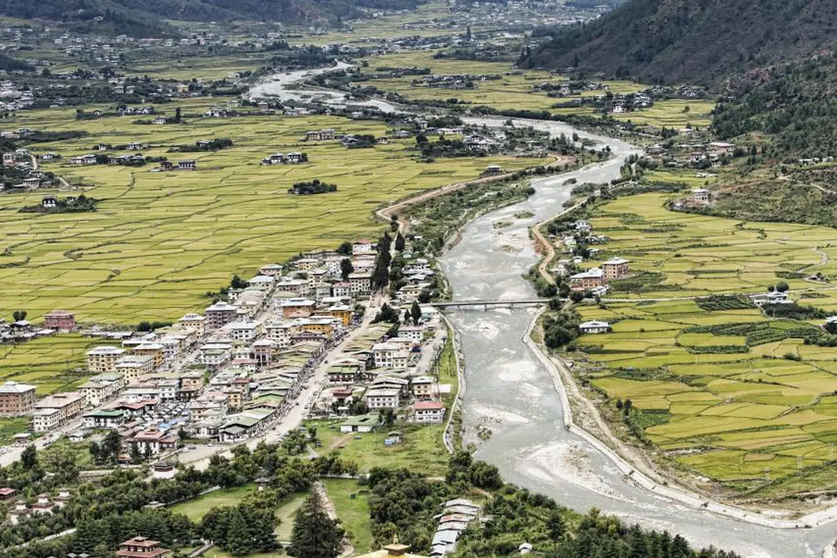Paro valley, Bhutan