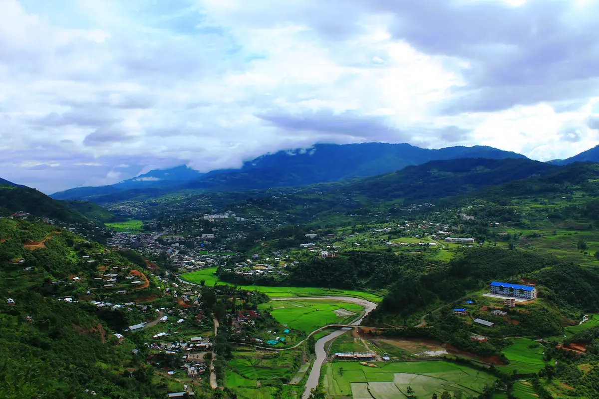 View, of, Senapati, Manipur